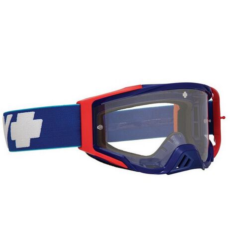 _Spy Foundation Revolution HD Transparent Goggles Blue/White/Red | SPY323506999096-P | Greenland MX_
