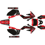 _Kit Adhesivos Completo Honda CRF 250 R 06-09 Factory Black Edition | SK-HCRF250609FABK-P | Greenland MX_