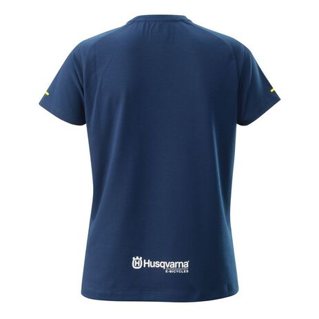 _Camiseta Técnica Mujer Husqvarna Inventor Functional Azul | 3HB230018301-P | Greenland MX_