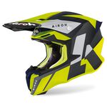 _Airoh Twist 2.0 Lift Helmet Yellow/Blue | TW2LF31 | Greenland MX_