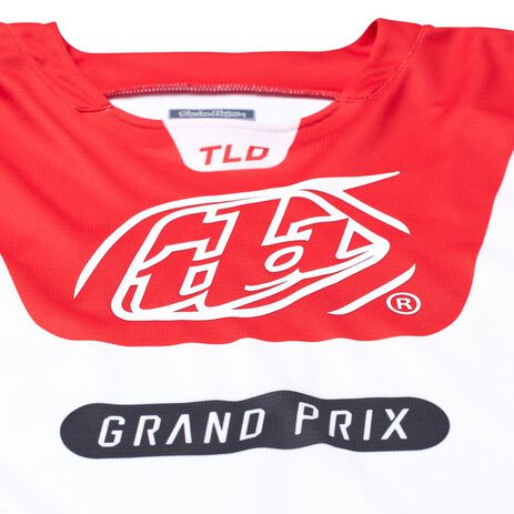 _Maillot Enfant Troy Lee Designs GP Pro Blends Blanc/Rouge | 379027001-P | Greenland MX_