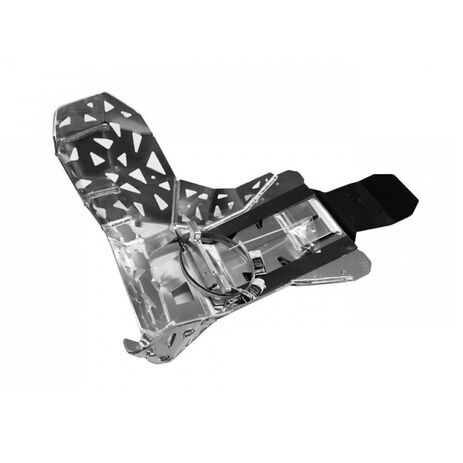 _P-Tech Skid Plate with Exhaust Pipe Guard and Plastic Bottom Beta X-Trainer 15-21 | PK008B | Greenland MX_