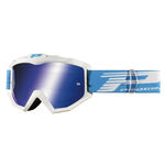 _Gafas Pro Grip 3201 FL Atzaki Blanco/Azul Espejo | GPG-3201FLWH-P | Greenland MX_