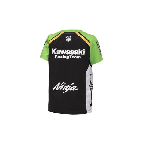 _Kawasaki WSBK 2024 Kid's T-Shirt Green | 177WBK241002-P | Greenland MX_
