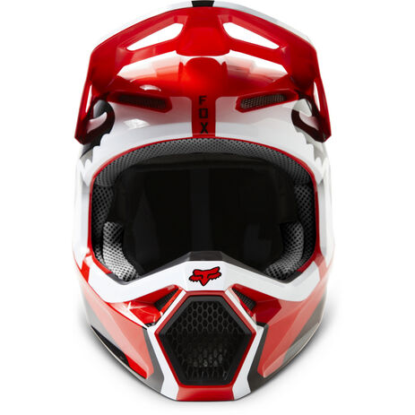 _Fox V1 Leed Helmet Fluo Red | 29657-110 | Greenland MX_