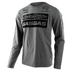 _Troy Lee Designs Gas Gas Team Long Sleeve T-Shirt | 72959901-P | Greenland MX_