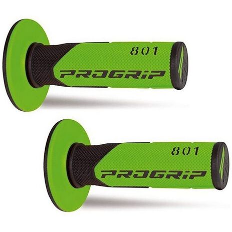 _Puños Pro Grip 801 Verde/Negro | PGP-801BKGN-P | Greenland MX_