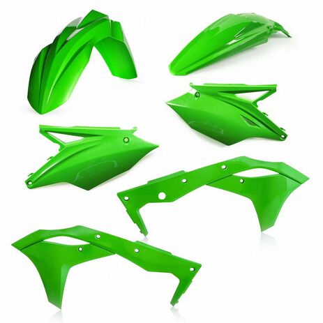 _Kit Plásticos Acerbis Kawasaki KX 250 F 18-20 Verde | 0022984.130-P | Greenland MX_