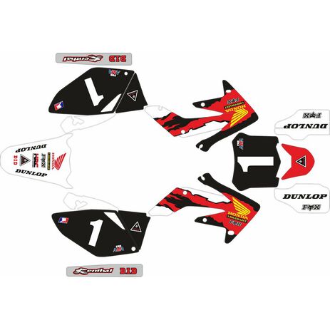 _Full Sticker Kit Honda CRF 250 R 06-09 McGrath Edition | SK-HCRF250609MG-P | Greenland MX_
