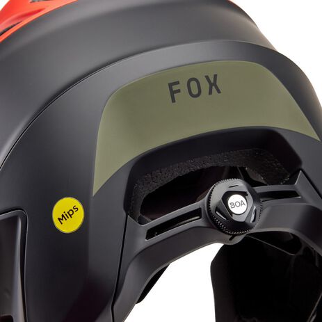 _Casco Fox Dropframe Pro NYF Naranja Fluor | 31460-104-P | Greenland MX_