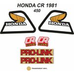 _Kit Adhesivos OEM Honda CR 450 R 1981 | VK-HONDCR450R81 | Greenland MX_